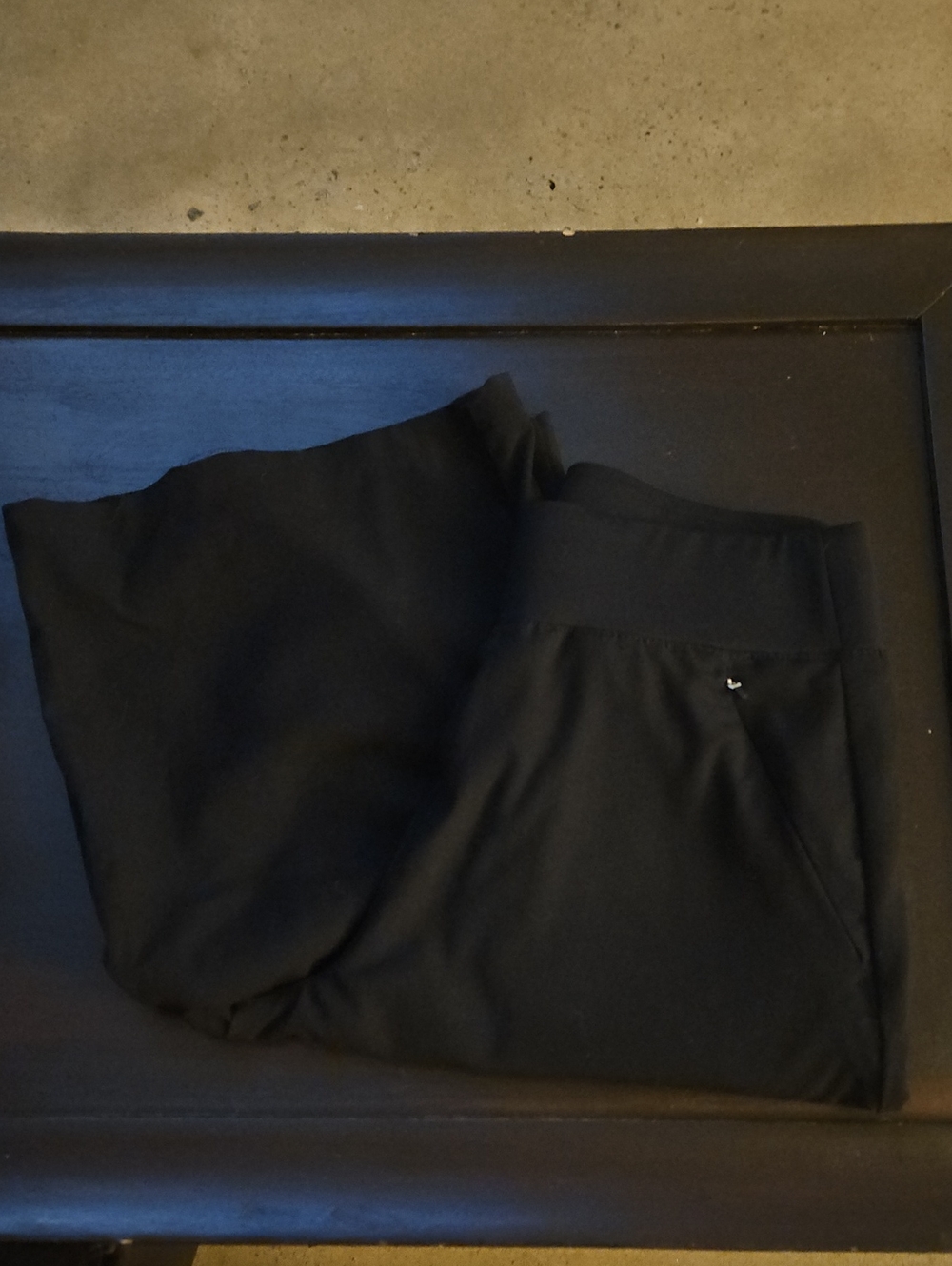 Hypothesis Y Band Black Wide Leg Pants